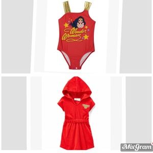 Wonder Women  Toddler Bathing Suit & Cover up